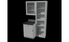 Lab Crafters - Fixed Casework Overlay Steel Cabinets