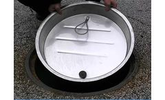Rainstopper - Model SS - Stainless Steel Manhole Insert with Tetherlok