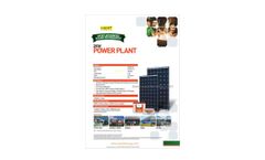 Iysert - Model 2KW - Power Plant for Solar Hybrid Generators - Datasheet