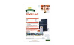 Iysert - Model 10KW - Power Plant for Solar Hybrid Generators - Datasheet