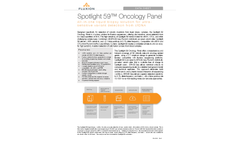Spotlight - Model 59 - Oncology Panel Brochure