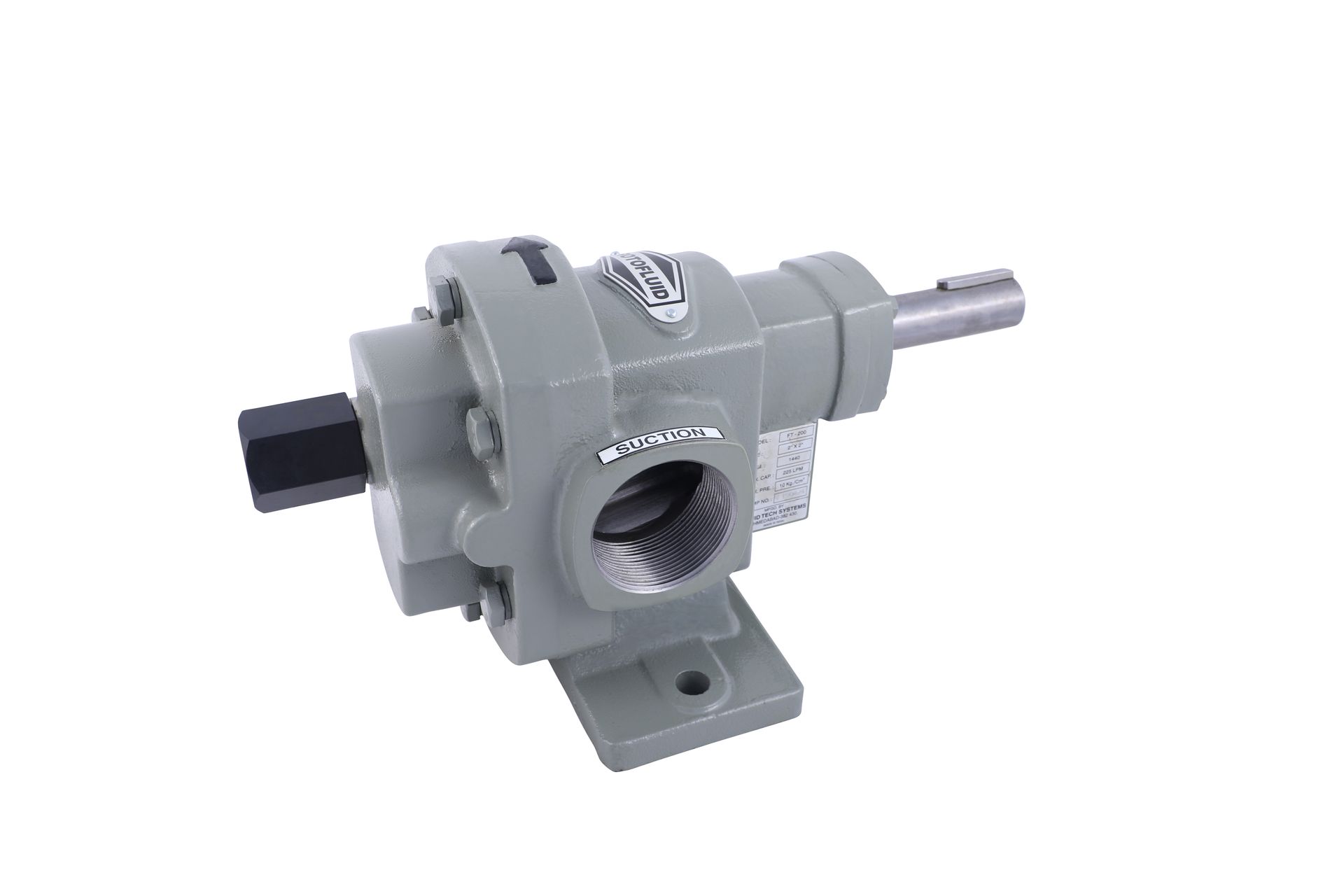 Fluid Tech FTSS SS Gear Pump, SS 316 Gear Pump And
