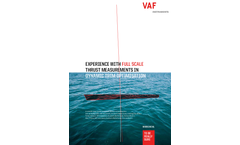 VAF - Model T-Sense - Shaft Power Torque Meter Brochure