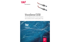 ViscoSense - Model 3 & 3D - Density Meters  Brochure