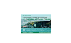 13th European SOFC & SOE Forum 2018 - Brochure
