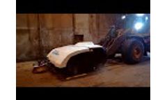 Trombia Sweepers - Industrial applications - Removal of Silica dust Video