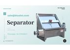 Bluslot - Model 2 - Slope Screen Type Pig Manure Dewatering Machine For Sale
