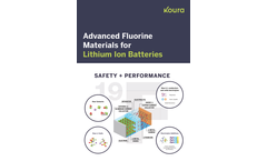 Koura - Advanced Fluorine Materials for Lithium Ion Batteries - Brochure