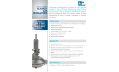 3000 Series Blanket Gas Regulators - Brochure
