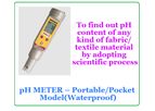 Q-Test - pH Meter – Portable/Pocket Model(Waterproof)