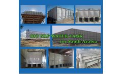 Bio GRP Water Tank - Model biotanksaudiarabia2022 - Bio GRP Water Tank for Saudi Arabia