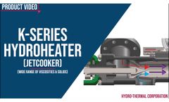 Industrial Jet Cooker: K-Series (Benefits of In-Line The Jet Cooker)- Video