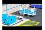Booster and maternal CNG station Fornovo Gas. How to make CNG stations if there is no gas pipeline? Video