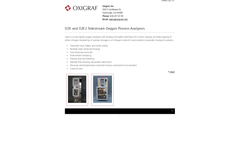 Oxigraf - Model O2E and O2E2 - Sidestream Oxygen Process Analyzers Brochure