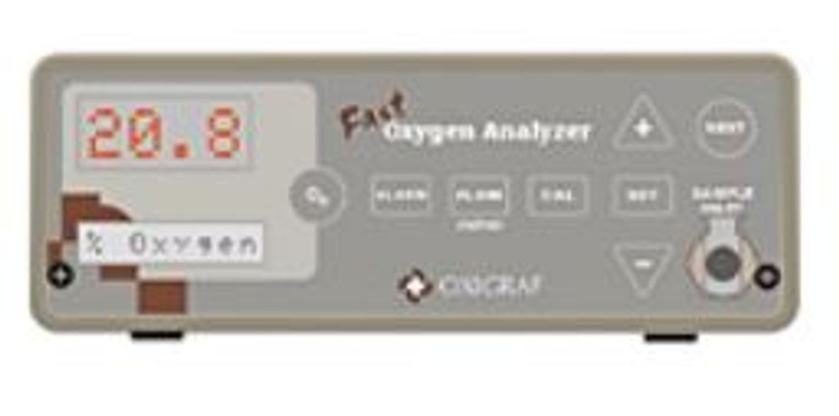 Oxigraf - Model O2L - Single Channel Table Top Oxygen Analyzer