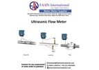 Clamp on type & Insertion Ultrasonic Flow meter - Model FI-001 - Ultrasonic flow meter