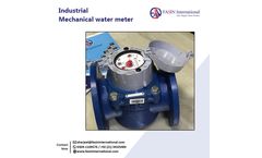Water Meter Supplier - Model FI - Woltman/turbine type water meter
