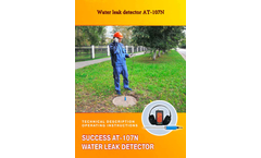 Techno-AC - Model AT-107N - Water Leak Detector Manual