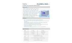 Flowline - Model TS & SS Meter - Turbidity and Suspended Solids Analyzer Brochure