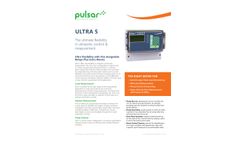Pulsar - Model Ultra 5 - Non-Contacting Ultrasonic Level Control and Flow Measurement - Brochure