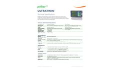 Pulsar UltraTWIN Twin-Channel Differential Level and Volume Monitoring - Datasheet