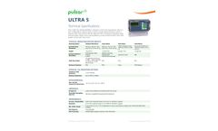 Pulsar - Model Ultra 5 - Non-contacting Ultrasonic Level Control and Flow Measurement - Datasheet