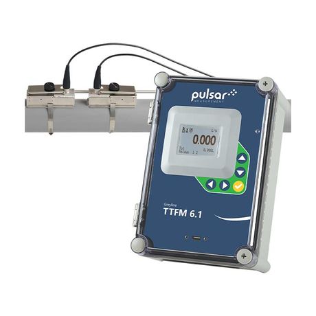 Pulsar Measurement - Model TTFM 6.1 - Transit-Time Flowmeter