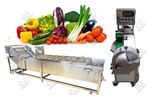 Gelgoog - Automatic Fruit Vegetable Washing Cutting Processing Line Machine