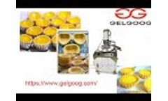 Semi-automatic egg tart making machine|Commercial Egg Tart Shell Maker Machine- Video