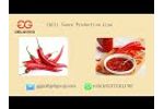 Gelgoog Chili Sauce Making Machine Chili Pepper Sauce Production Line- Video