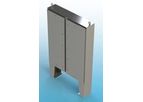 Nema - Model Type 4X - N72HS3616SS6WPLS - Free Standing Single Door Enclosures
