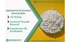 Activated alumina for air and gas drying.