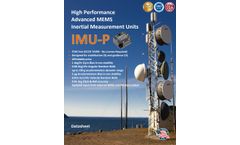 Inertial - Model IMU-P Tactical-A -S and Industrial - Professional Inertial Measurement Unit - Brochure