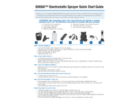 EMist EM360 Electrostatic Disinfectant Sprayer