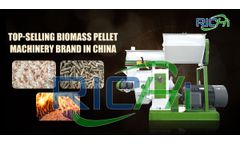 Hot selling 110kw 1 ton per hour biomass wood pellet mill machine