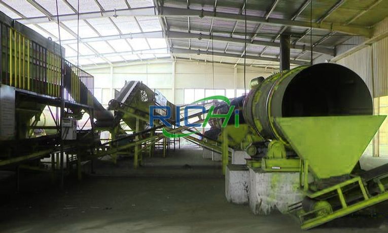 Assembly line of natural fertilizer pellet making machine-2