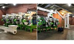Supporting tools of biomass pellet mill