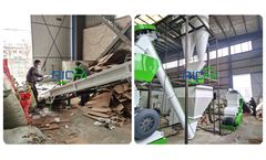 Mauritius 300-400kg/h cat litter pellet plant from waste paper