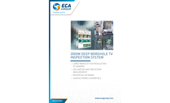 ECA - Model 2000M - Deep Borehole TV Inspection System  Brochure