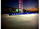 ANADOLU - Model BIGBLUE WEIGBRIDGE - TRUCK SCALE - WEIGHBRIDGE
