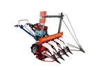 Model 4D - Corn Stalk Reaper Mini Harvester Machine with Double-Layer Divider for Tall Corps