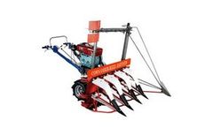 Model 4D - Corn Stalk Reaper Mini Harvester Machine with Double-Layer Divider for Tall Corps