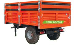 Model AT 500 - 1 Axles - Agricultural Trailer