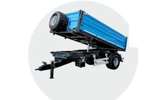 Single Axles - 1 Way Tipping Agri-Trailer