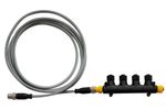 4 Port Expansion Bar with M12 Cable