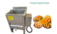 TZ - Model chips - Batch deep potato chips frying machine