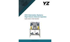 YZ Systems - Model HVO - Odorant Injection System Brochure