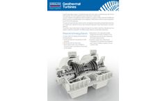 Ansaldo Energia - Geothermal Steam Turbines - Brochure
