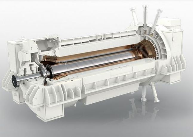 Ansaldo - Water-Hydrogen Cooled Turbogenerators