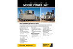 DPS Taurus - Model T60 MPU - 5.7 MW Gas Turbine Mobile Power Unit Brochure